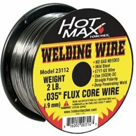 HOT MAX .035 2# FLUX CORE MIG WIRE 23112